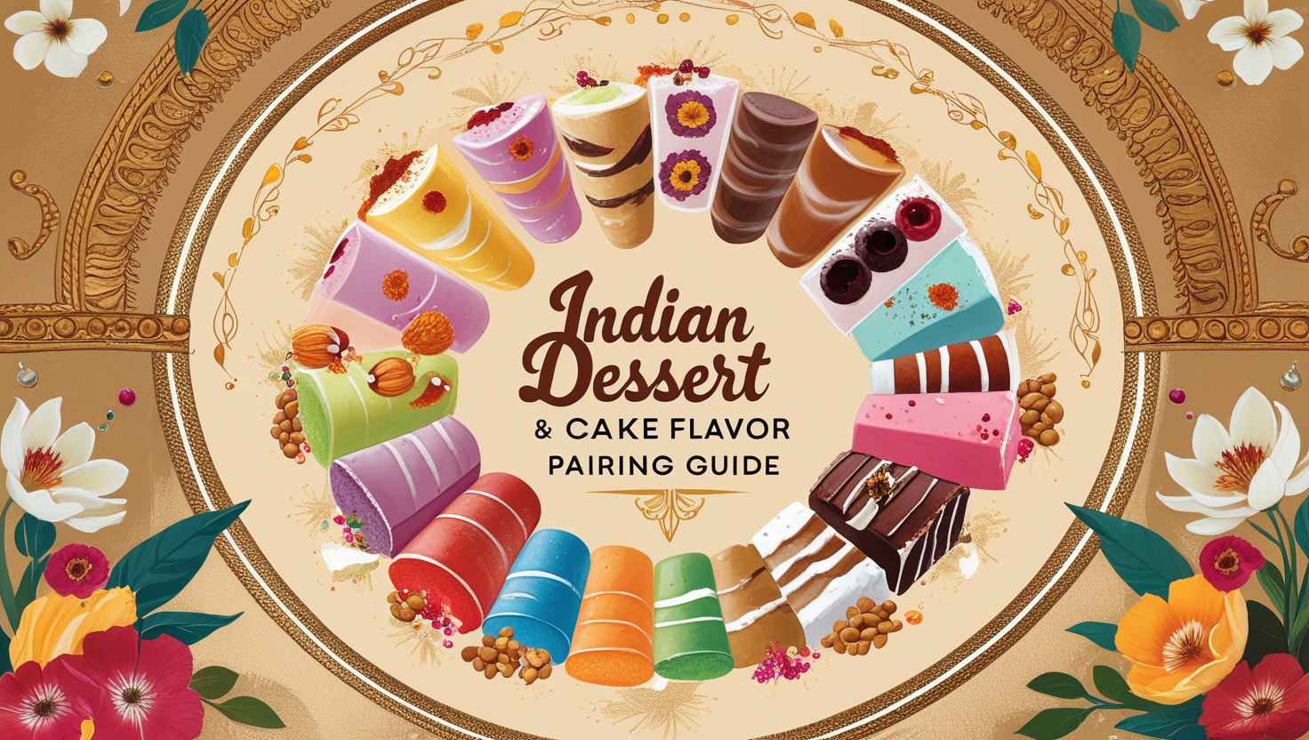 Indian Dessert & Cake Flavor Pairing Guide
